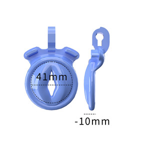 Platte Plastic Mannelijke Kuisheid Apparaat Kleine <span class=keywords><strong>Slave</strong></span> Cock Kooi <span class=keywords><strong>Penis</strong></span> Lock Volwassen Seksspeeltje Voor Mannen - Product Image 6