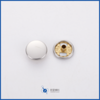 Grosir Pabrik Kancing Tekan Logam Kuningan 12 mm Bagian-A Antik, Emas, Nikel