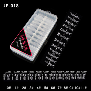 Ongles artificiels à presser style français, demi-couverture, avec boîte personnalisée, faciles à utiliser, pour extension d'ongles en salon - Product Image 3