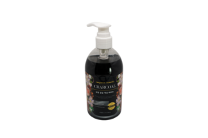 Korean <b>Charcoal</b> Liquid Scrub <b>Soap</b> For Oil Control Body Wash And Skin Detoxification - Product Image 5