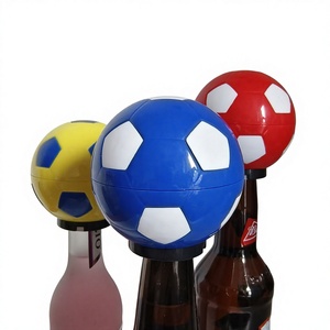Juego deportivo Tema Fútbol Diseño de fútbol Abrebotellas automático Empuje hacia abajo Abridor de cerveza promocional Clubes Abridores de regalo de recuerdo - Product Image 4