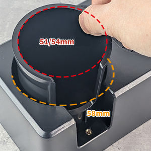 Estación de Apisonado de <span class=keywords><strong>Café</strong></span> con Altura Ajustable, Organizador de Espresso para Tamper de 51, <span class=keywords><strong>53</strong></span> y 58mm, Distribuidor de <span class=keywords><strong>Café</strong></span>, Accesorios para Baristas de Cafetería - Product Image 5