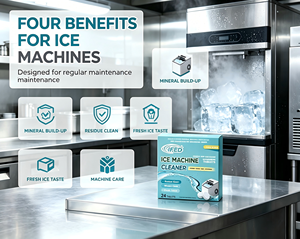 Tablettes effervescentes de qualité alimentaire pour le nettoyage des machines à glace, puissant détartrant et anti-moisissures, pour les machines à glace commerciales - Product Image 3