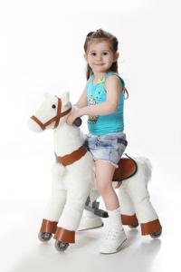 Balade d'animal de marche de cheval mécanique de licorne unisexe pour le centre commercial - Product Image 2