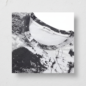 OEM personalizado 100% de alta calidad para hombre Hipster Hiphop Tees-Moda Imprimir Camisetas 95% algodón 5% Spandex 180 a 200 Gsm - Product Image 1