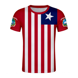 Maglietta per <span class=keywords><strong>la</strong></span> promozione della campagna liberiana in poliestere <span class=keywords><strong>con</strong></span> stampa personalizzata Gahumi - Product Image 1