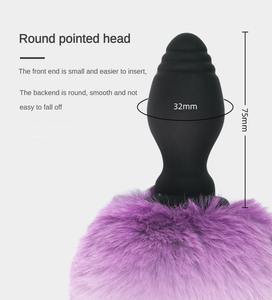 Telecomando senza fili Anal Plug Sex Toys volpe coda di sesso morbido Plug erotico ano giocattoli per adulti coda flirt SM Cosplay - Product Image 5