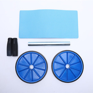 YIWU Usine En Gros <span class=keywords><strong>AB</strong></span> Double Roue Silencieux Muscle Abdominal Fitness Équipement Rebond Automatique Entraînement pour Usage Domestique - Product Image 3