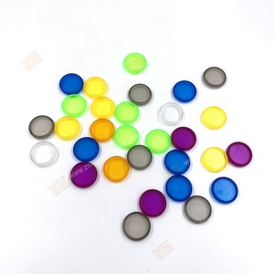 Di plastica trasparente dischi per disco bind personale planner notebook 24 millimetri 28 millimetri 32 millimetri 38 millimetri o su misura - Product Image 1