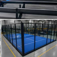 Pista de Pádel Panorámica Venus Glass para Clubes Deportivos - Materiales de Alta Calidad