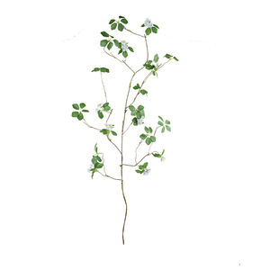Plante artificielle de lotus Yu Hong, grande branche, fleur en soie, décoration intérieure, style zen chinois - Product Image 5