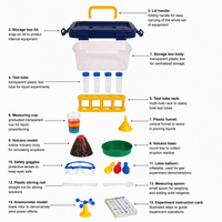 Kit de Experimentos Científicos STEM DIY, Juego de Laboratorio Educativo para Niños, Juguete de Aprendizaje de Plástico para Edades de 5 a 12 Años