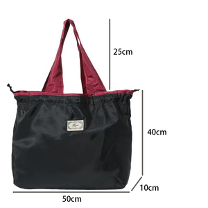 Borse della spesa riutilizzabili, <span class=keywords><strong>borsa</strong></span> pieghevole ecologica, adatta per la tasca, lavabile, impermeabile, <span class=keywords><strong>in</strong></span> nylon. - Product Image 2