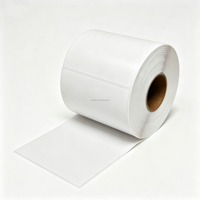 Etiquetas de Envío Térmicas Impermeables en Rollo Continuo para Promoción al por Mayor, 100x150 4x6, Personalizables, Compatibles con Impresoras Térmicas de Papel