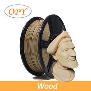 Filament d'imprimante 3D Opy 1 kg 1,75 mm PLA Wood, couleurs claires et foncées, plastique bois avec <span class=keywords><strong>poudre</strong></span> de bois véritable à l'intérieur - Product Image 2