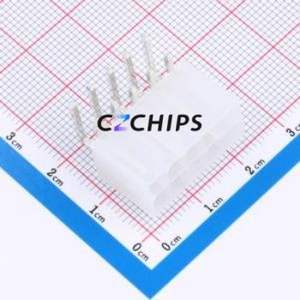 HX-5569-2x5AW Wire-to-Board Pin Header Bent Lead Through Hole,P=4.2mm Connector 2x5P 4.2mm Right Angle Insert Mini-Fit (MX 4.2) - Product Image 1