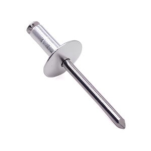 Rivet aveugle à grande bride personnalisé, à extrémité ouverte, en aluminium et acier, pour le formage à froid, pour fixations de tôles, armoires et meubles - Product Image 4
