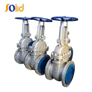 ANSI Flanged CLASS 150 WCB Body A216 Steel Gate Valve