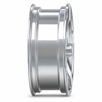 Nouvelle jante en alliage d'aluminium forgé à 3 branches, chromée intégrale, avec logo personnalisé, pour voiture, 18-22 pouces, 5x114.3, pour rétrofit/amélioration