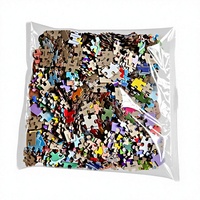 50 designs, 1000 pièces par ensemble, puzzles en papier sur le thème de l'anime, dans un emballage cadeau, pour enfants et adultes, jouets anti-stress