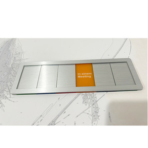 Non disturbare, si prega di bussare a una riunione fuori sede lavorando a distanza, presto segno magnetico per la porta della Privacy dell'ufficio - Product Image 3