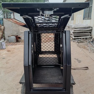 Customizable Aluminum Dog Transport <b>Box</b> T-Handle Lock Mesh Window Door Powder Coated Ute Canopy for Ute Tray Outdoor Vehicle - Product Image 2