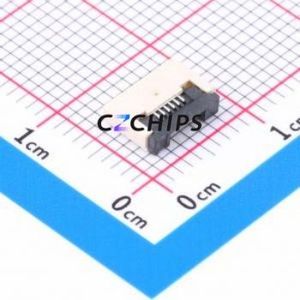 FPC-0.5FX-6PWCR-H20 FFC/FPC Connector SMD,P=0.5mm,Horizontal Mount Connector Flip Cover Type Bottom Contact 6P 0.5mm - Product Image 1