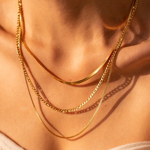 Dây chuyền nhiều lớp hạt ngọc trai thép không gỉ 316L không xỉn màu, không gây dị ứng, phong cách nhẹ nhàng sang trọng, quà tặng Ngày của Mẹ, bán buôn - Product Image 5