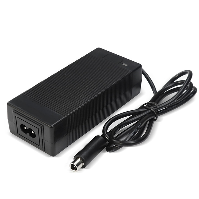 42V 2A Electric Bike Charger 36V Li-on Battery Pack Power Adapter with OTP Protection DC Port Diameter 5.5mm 2.1mm