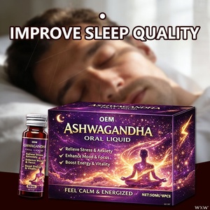 <span class=keywords><strong>Gotas</strong></span> Líquidas de Ashwagandha de Marca Privada, Calman los Nervios, Alivian la Fatiga, Favorecen el Sueño, Suplemento Natural Estimulante de Energía - Product Image 2