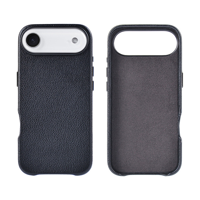 New Luxury Design PU Leather Magnetic Wireless Charge Shockproof Mobile Phone Cases for 16/15/14/17 Air Pro Max Litchi