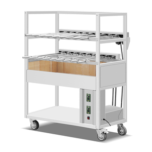 Horno Asador <span class=keywords><strong>Argentino</strong></span> Comercial Multifunción de Carbón y Leña con Rostizador Integrado, Carro de Parrilla Santa María para Restaurantes y Servicios de Catering - Product Image 2