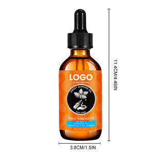 GUOCUI BIO TECH 100% puro aceite de almendra dulce prensado en frío cuidado de las cutículas de las uñas absorción rápida fortalece las uñas que rodean la piel - Product Image 6