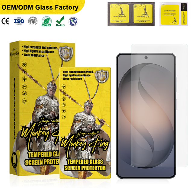 KA-A10 for S21-S26 Ultra Tempered Glass Screen Protector 0.18mm 9H Anti-Scratch Waterproof Shock Resistant Fingerprint