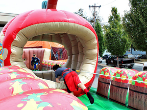 กระโดดเล่นกระโดดเล่นแทรมโพลีนเล่นเกมวิ่งบันจี้จัมพ์สำหรับแอปเปิ้ลในเชิงพาณิชย์ - Product Image 2