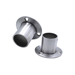 Support de fixation en acier inoxydable pour tube rond de 19, 22, 25, 32 mm pour porte-vêtements et barre à serviettes - Product Image 4