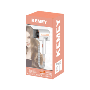 Sèche-cheveux mural Kemei KM-6873 2200W, 18000 tr/min, 3 vitesses, température réglable, lissant et anti-frisottis, idéal pour hôtel et appartement - Product Image 5