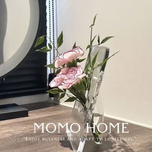 Vaso da tavolo in acrilico trasparente di tendenza 2025 moderno Design nordico <span class=keywords><strong>Chic</strong></span> elegante decorazione per la <span class=keywords><strong>casa</strong></span> per salotti minimalisti - Product Image 4
