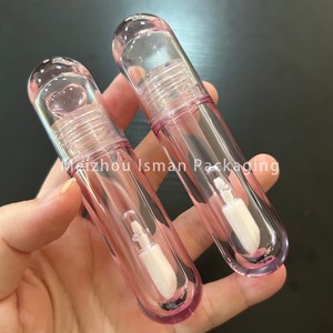 ISMAN - Tubo Ovalado de Lujo para Brillo Labial de 6 ml, con Decoración de Corazón en el Interior de la Tapa, Aplicador Grande, Envase Cosmético Vacío de ABS, Venta al por Mayor, Logotipo Personalizado - Product Image 6