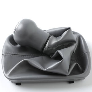 Poignée de levier de vitesse en cuir FUXIN 5/6 vitesses pour Audi A6, compatible avec les modèles européens - Product Image 5