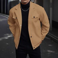 Blouson Bomber Décontracté Ample et Épais à Simple Boutonnage pour l'Hiver – Idéal pour l'Export