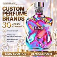 Flacon de parfum fin de 10 ml en verre avec bouchon en aluminium pour échantillon de parfum de sac à main et coffret cadeau de boutique