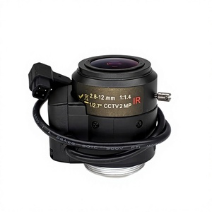 Lente varifocal de 2,8-12 mm, 2 megapíxeles, 1/2,7 pulgadas, montura CS, iris automático, lente con zoom manual M918 - Product Image 3