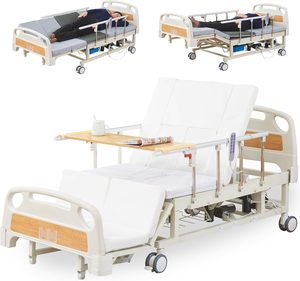 <span class=keywords><strong>Lit</strong></span> d'hôpital manuel multifonctionnel pour personnes âgées et patients paralysés, soins à <span class=keywords><strong>domicile</strong></span>, cadre en acier, <span class=keywords><strong>lit</strong></span> médical en ABS MH-118 - Product Image 1