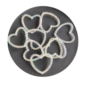 47mm acrilico AB trasparente cornici focali <span class=keywords><strong>perline</strong></span> ad anello rotondo <span class=keywords><strong>con</strong></span> 2 fori, anello circolare in acrilico per portachiavi che fanno penne <span class=keywords><strong>con</strong></span> <span class=keywords><strong>perline</strong></span> fai da te - Product Image 3