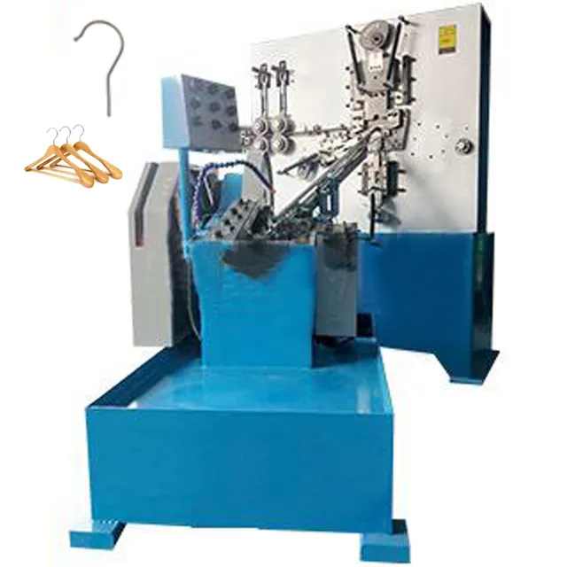 Automatic Clothes Steel Hanger Hook Making Machine Steel Eye Hook Forming Machine Wire Hanger Hook Bending Machine