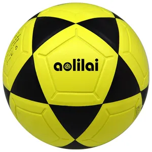 足球制造商高品质环保足球皮革足球聚氯乙烯层压足球