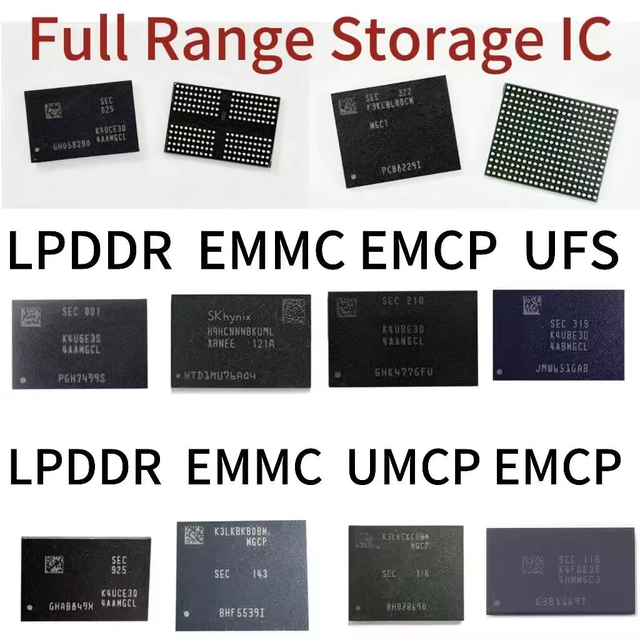 MT62F1G64D4EK-023 WT:C LPDDR  441FBGA  8GB  DDR SDRAM Memory Chip IC Integrated Circuits Electronic Components Brand New