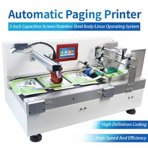 Impresora Automática de Inyección de Tinta de Alta Velocidad con Pantalla Táctil de 5 Pulgadas para Impresión de Cajas, Bolsas de Plástico, Papel, Cartones y Libros, Todo en Uno - Product Image 2