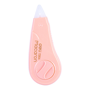 Correcteur de stylet Deli E7264 violet pour étudiant, avec une tenue élégante et abordable, portable et résistant aux chutes, pour l'élimination des erreurs de frappe. - Product Image 3